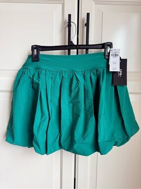 Brand New Abercrombie YPB Active Bubble Skirt Size M Green